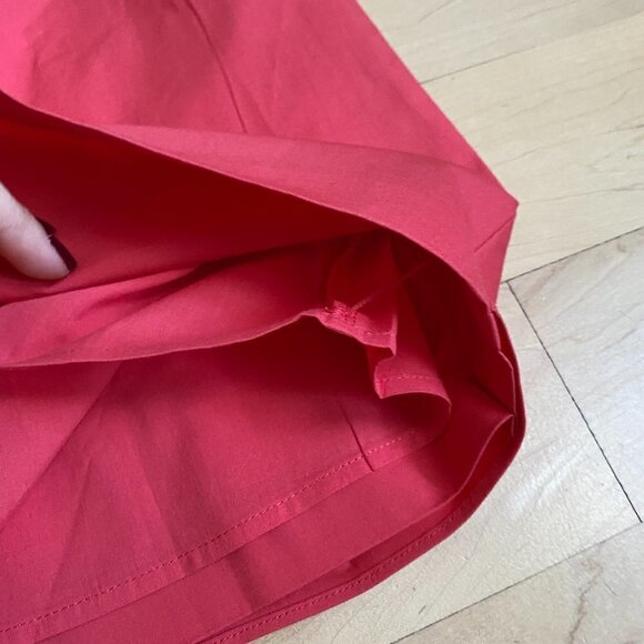 CLUB Monaco new coral skirt BNWT faux wrap bow. - Picture 8 of 10